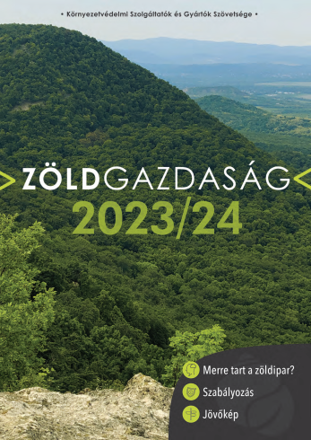 Megjelent a Zöldgazdaság 2023/24 tanulmánykötet!